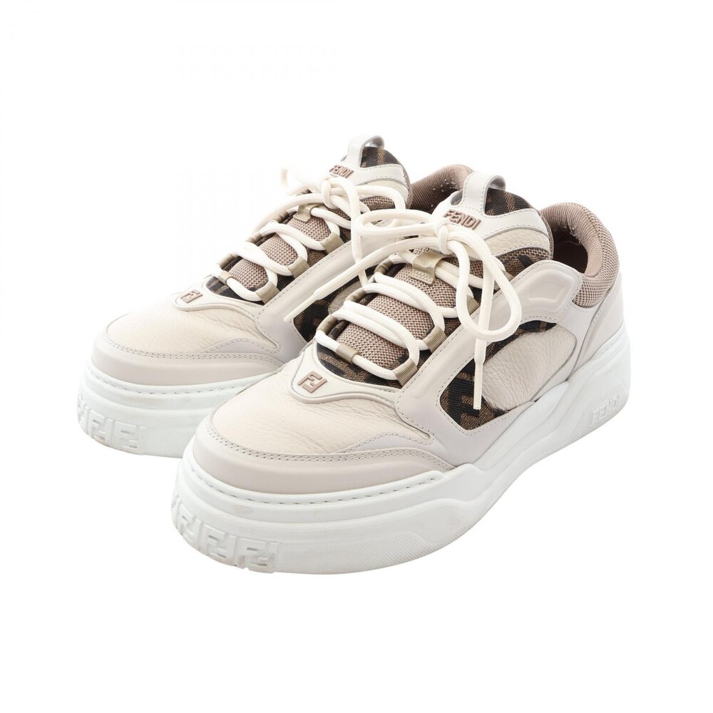 Fendi Force Sneakers Leather Fabric #362833F61B